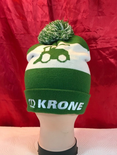 Krone knitted bobble hat - knitted,