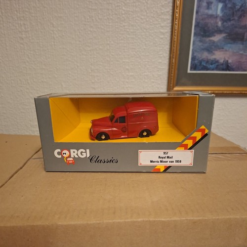 Corgi 957 royal mail morris - mail,