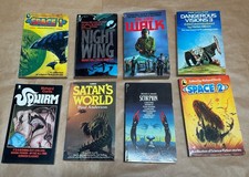 Selection Sci-fi, science fiction, horror, paperback books joblot good condition