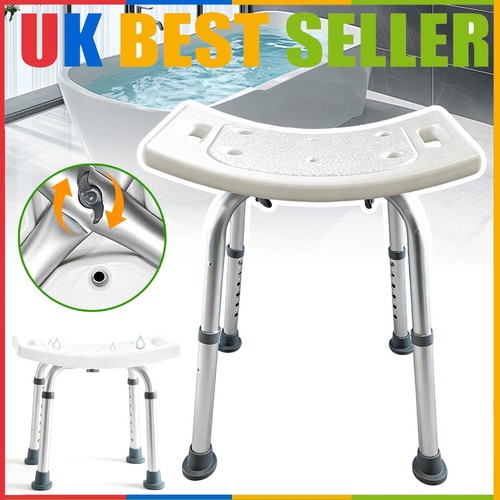 Height adjustable shower stool - shower,