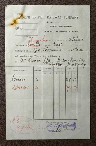 1917 north british railway - 1917,