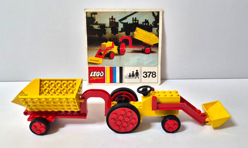 Vintage lego set tractor - set,