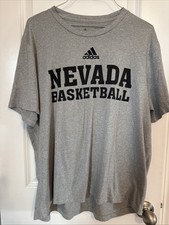 Adidas Nevada Basketball T-shirt Men’s Large Gray Free Shipping