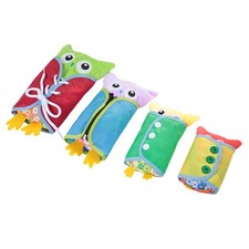 4Pcs Plush Owl Dressing Toy