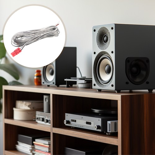 Flat speaker wire cable audio - cable,