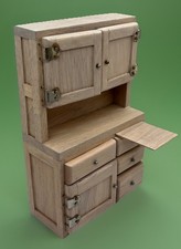 Dolls House furniture kitchenette kitchen dresser 1940s ? in 1/12th Scale