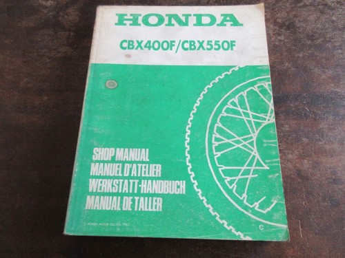 Honda cbx400f cbx550f 1982 oem - honda,