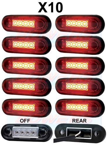 10x easy fit - red, led