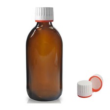 Amber GLASS Medical Bottles