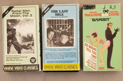 Old rare vhs - 3,