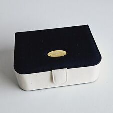 Christian Dior Parfums Beauty Jewellery Travel Case Perfume Box Black & Cream