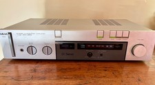 Akai AM-U210 Stereo Amplifier - working, with original manual
