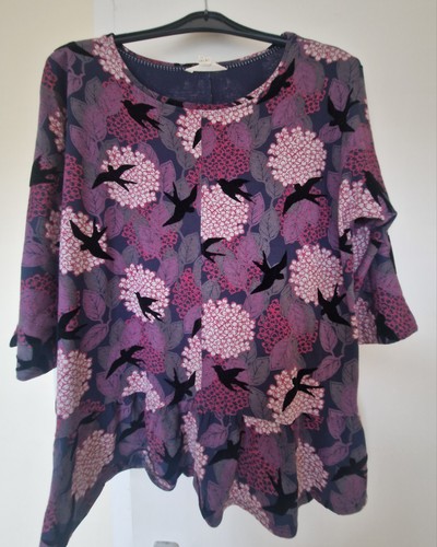 White stuff navy floral - stuff, bird