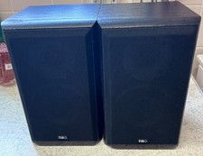 TIBO Edge Mini Black Compact Desktop Bookshelf HiFi Speakers with original box