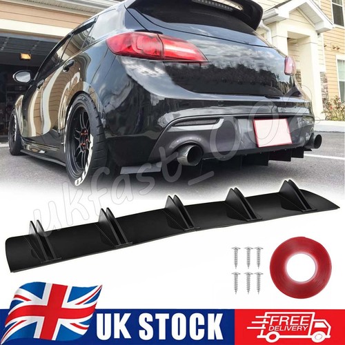 Rear bumper spoiler splitter - rear,