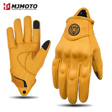 Retro Yellow Leather