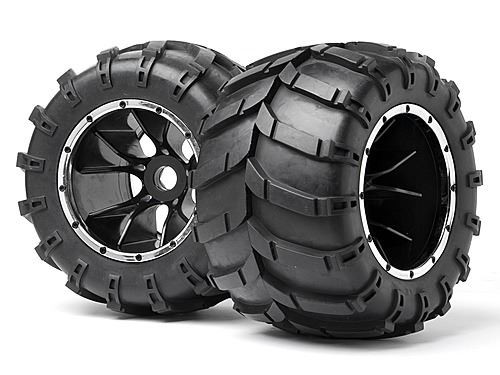 Maverick mounted wheels - mounted, and