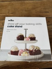 Wilko 2 Tier Cake Stand NEW