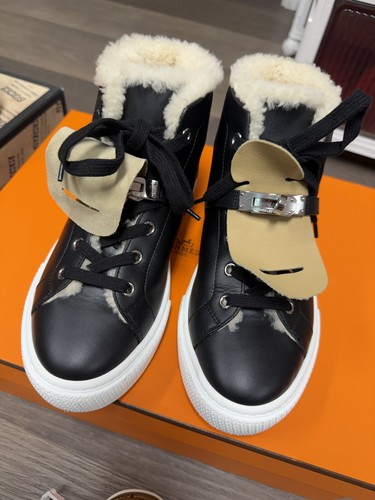 Hermès black leather - hermÈs,