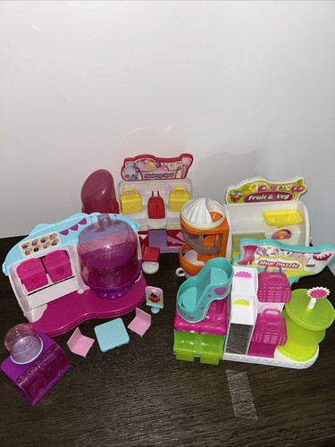 Shopkins playsets bundle cafe - playsets,