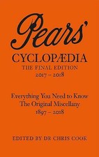 Cook, Chris : Pears Cyclopaedia 2017-2018 Highly Rated eBay Seller Great Prices