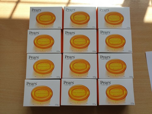 Pears transparent amber soap - pears,