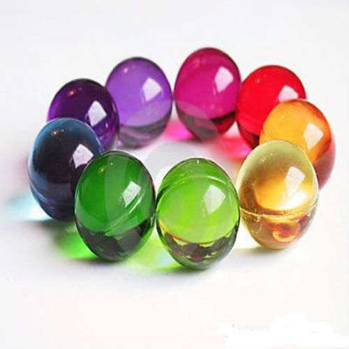 Mixed colours circular 9g - colours, 3.9g