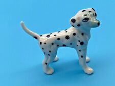 Vintage Collectable Porcelain Small Dalmatian Dog Cub Pet Figurine Ornament