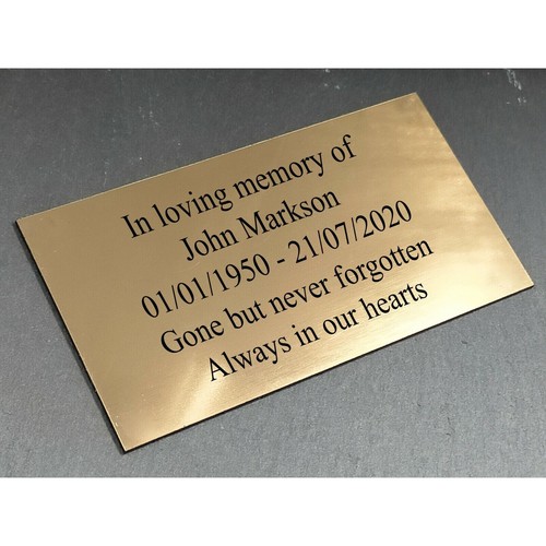 Any text personalise plaques - personalise,