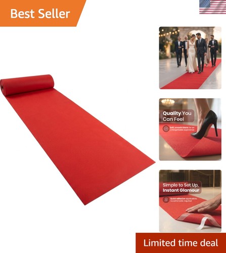 Red carpet runner 3x50 - carpet, |