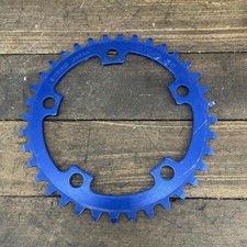 Vintage Sugino BMX 36T Chainring Blue 110 BCD NOS NEW Old School 36 1980s Alloy