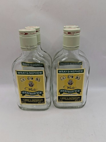Four wray and nephew - wray, white
