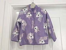 Size 1.5-2 Yrs H&M Girls Unicorn Themed  Fleece Jacket