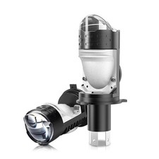 2x H4 LED Headlight Projector