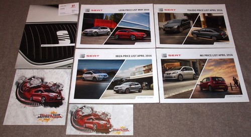 Seat price lists brochures - seat,