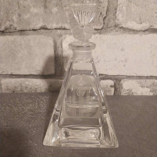Crystal perfume bottle - crystal,