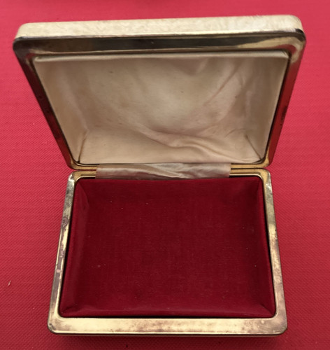 Vintage hard case hinged - vintage,