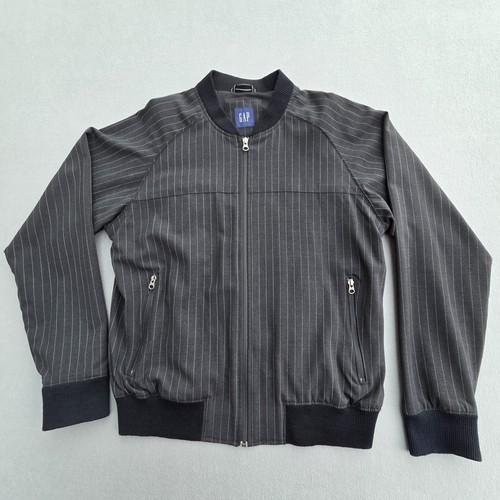Gap black grey pinstripe - grey,