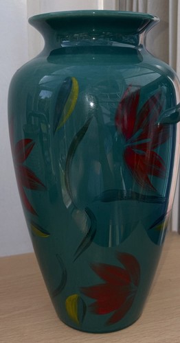 Poole pottery vtg vase - vtg,