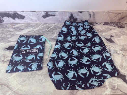 Vilebrequin blue crab print - blue,