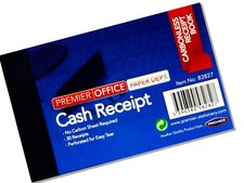 2 x Cash Receipt Book Office