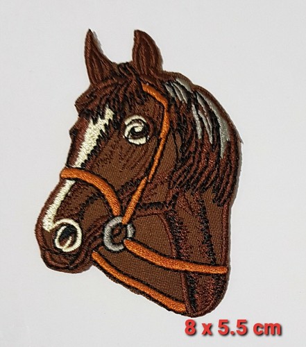 Horse patch iron sew - horse, on
