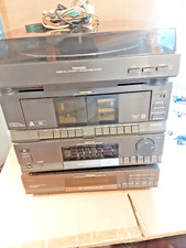 Toshiba SJ 3419 Sr 3639 Hifi Turntable Cd Tape Amplifier System Separates, READ