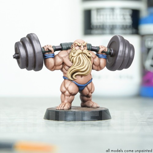 Dwarf weight lifter - weight,