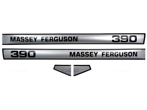 Bonnet decal set for - for, massey