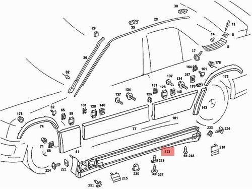Mercedes w201 190e - w201, 190e-2.3/2.5-16v