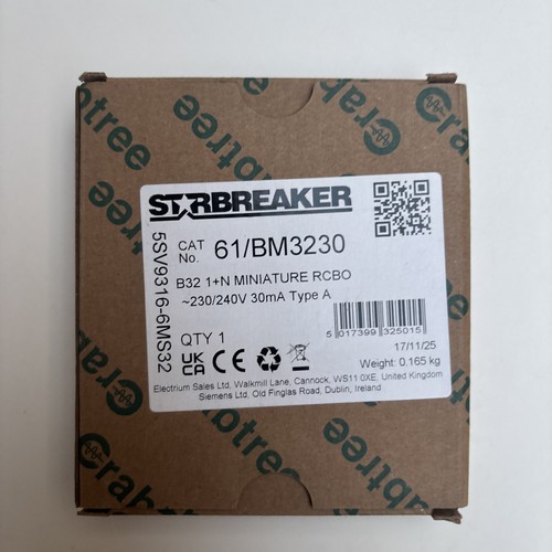 Crabtree starbreaker rcbo - crabtree,