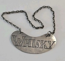 Whisky noggin decanter label - noggin,