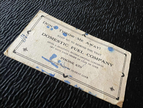 Domestic fuel company coal - fuel,