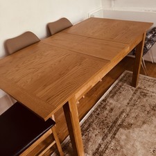 Oak Table with 6 Chairs